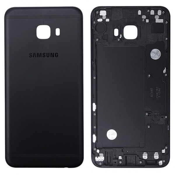 Samsung Galaxy C7 Pro SM-C701 Kasa Arka Kapak Siyah