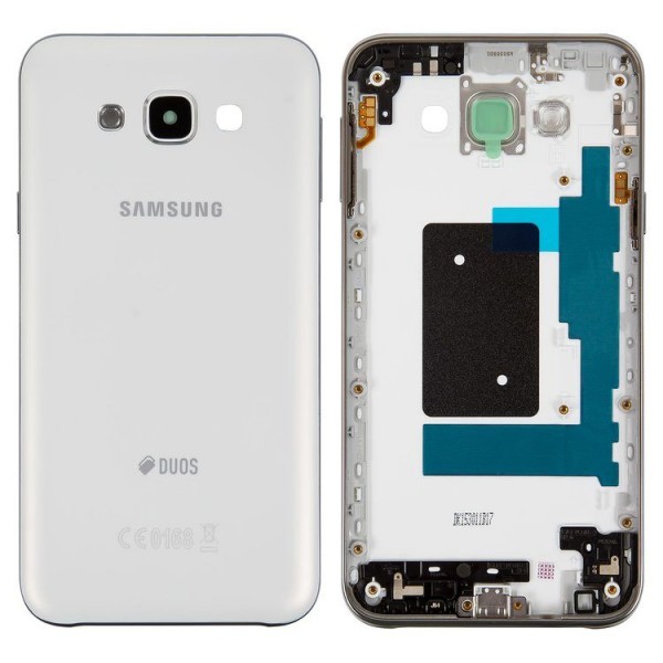 Samsung Galaxy E7 SM-E700 Arka Kasa, Batarya Kapağı Beyaz