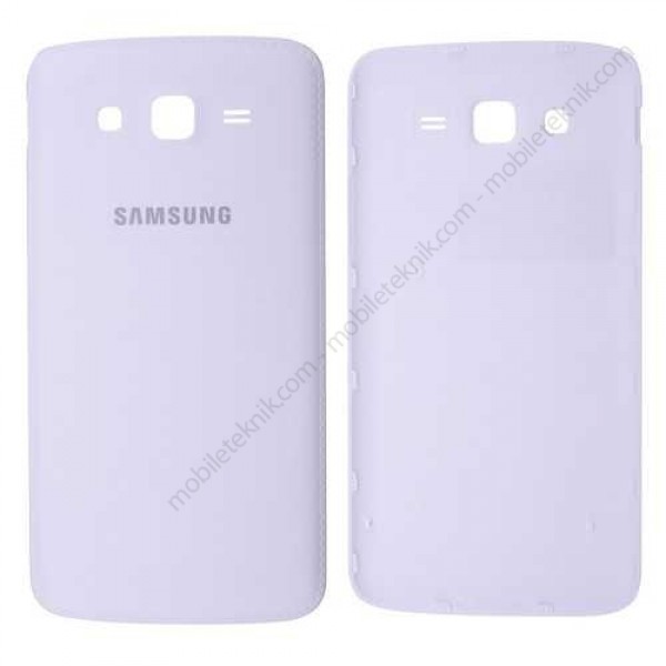 Samsung Galaxy Grand 2 Arka Pil Kapağı Beyaz