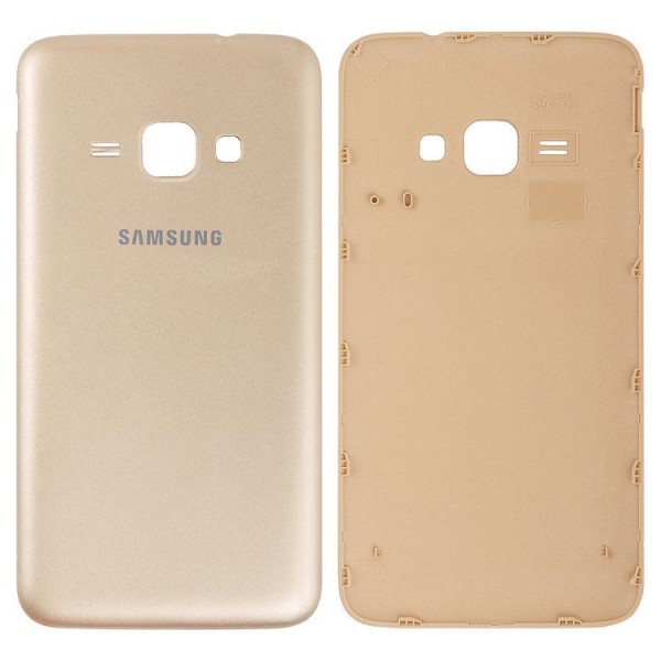 Samsung Galaxy J1 2016 SM-J120 Arka Pil Kapağı, Batarya Kapağı Gold