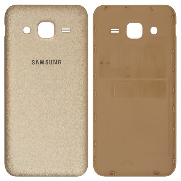 Samsung Galaxy J2 SM-J200 Arka Pil Kapağı, Batarya Kapağı Gold