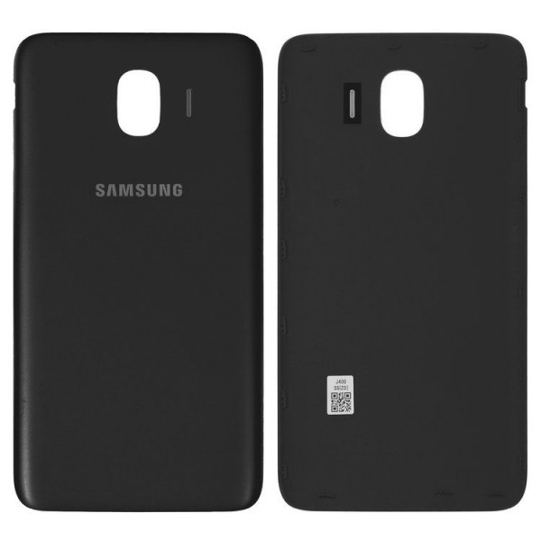 Samsung Galaxy J4 SM-J400 Arka Pil Kapağı, Batarya Kapağı Siyah