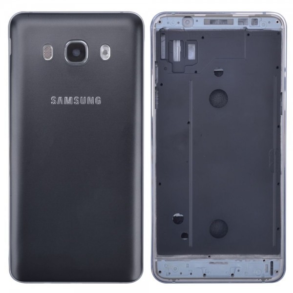 Samsung Galaxy J5 2016 SM-J510 Orta Kasa, Batarya Kapağı Siyah