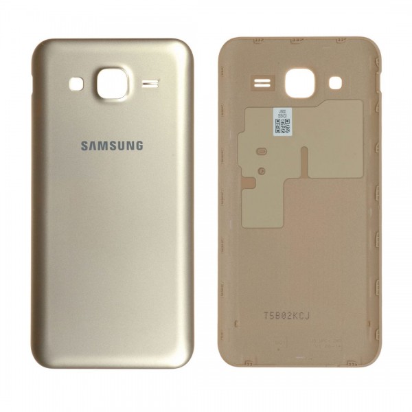 Samsung Galaxy J5 SM-J500 Arka Pil Kapağı, Batarya Kapağı Gold