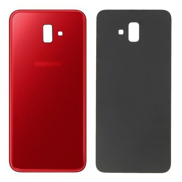 Samsung Galaxy J6 Plus SM-J610 Arka Pil Kapağı, Batarya Kapağı Kırmızı