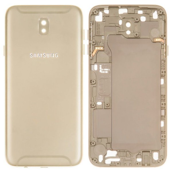 Samsung Galaxy J7 Pro SM-J730 Arka Kasa, Batarya Kapağı Gold