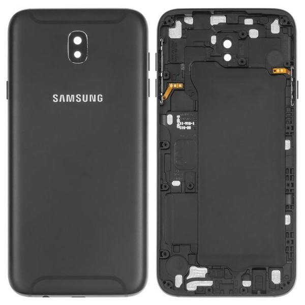 Samsung Galaxy J7 Pro SM-J730 Arka Kasa, Batarya Kapağı Siyah