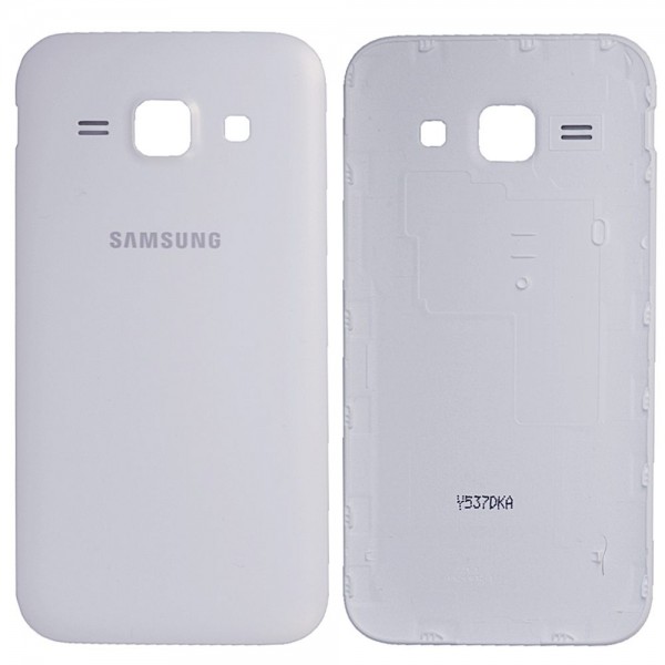 Samsung Galaxy J7 SM-J700 Arka Pil Kapağı, Batarya Kapağı Beyaz
