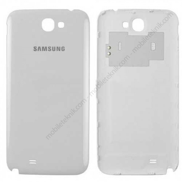 Samsung Galaxy Note 2 Arka Pil Kapağı Beyaz