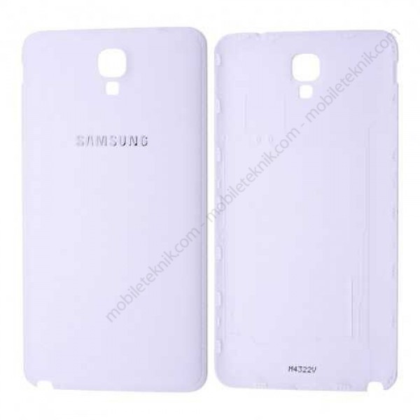 Samsung Galaxy Note 3 Neo Arka Pil Kapağı Beyaz