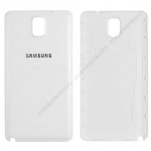Samsung Galaxy Note 3 Arka Pil Kapağı Beyaz