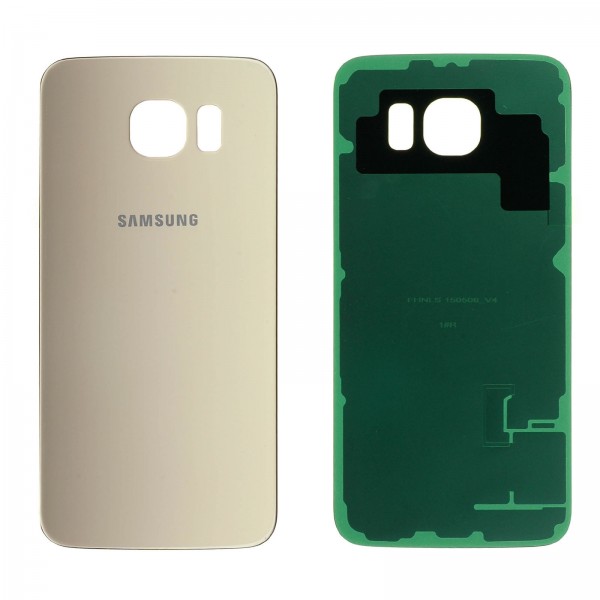 Samsung Galaxy S6 SM-G920F Arka Kapak, Batarya Kapağı Gold