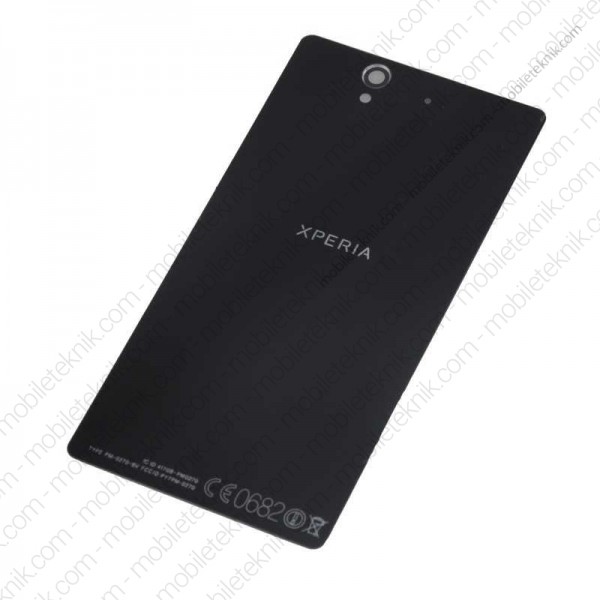 Sony Xperia Z Arka Batarya Kapağı Siyah