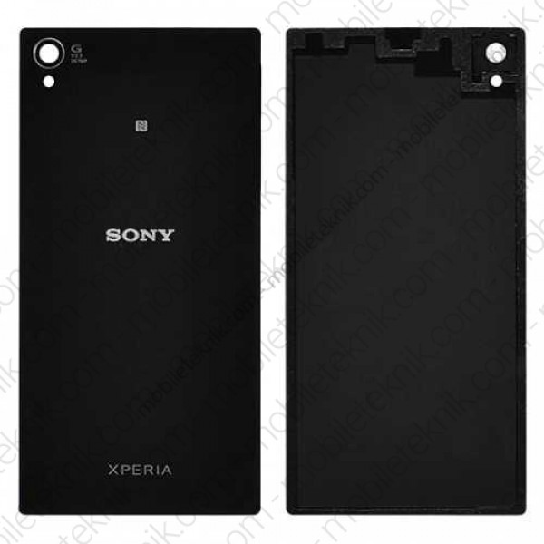 Sony Xperia Z1 Arka Batarya Kapağı Siyah