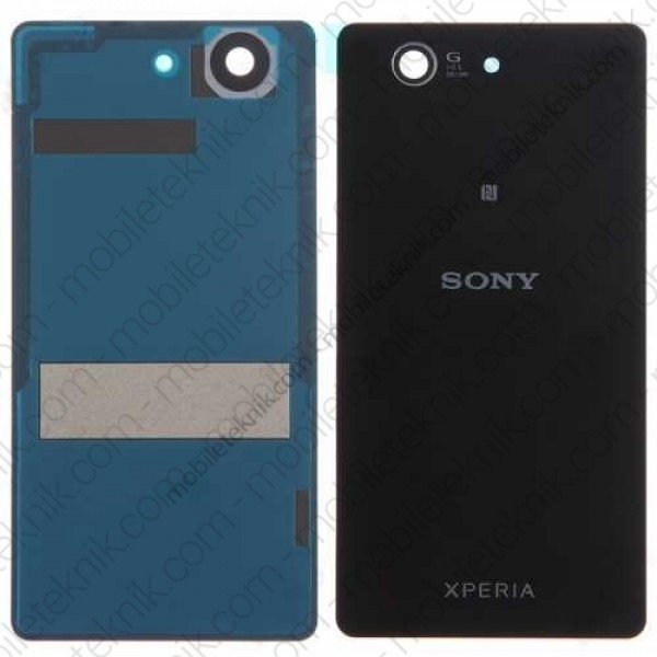 Sony Xperia Z3 Compact Arka Batarya Kapağı Siyah