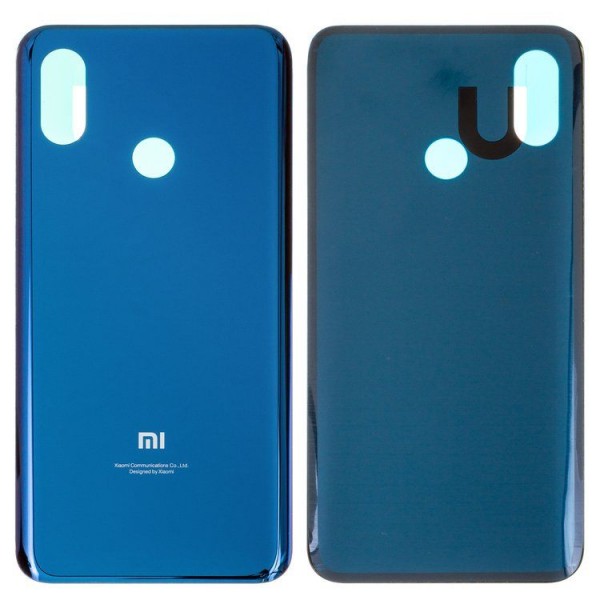 Xiaomi Mi 8 Arka Kapak Batarya Kapağı Mavi