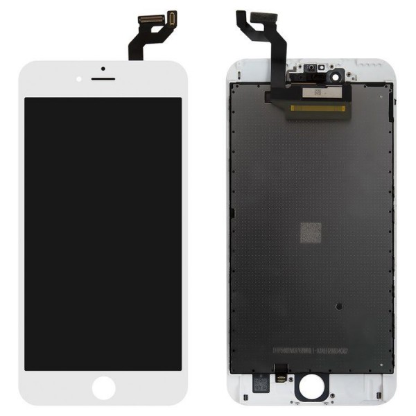 Apple iPhone 6S Plus LCD Ekran Dokunmatik Panel Orjinal Revize Beyaz