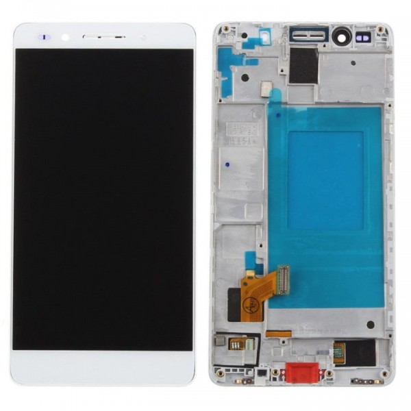 Huawei Honor 7 LCD Ekran Dokunmatik Panel Çıtalı Beyaz