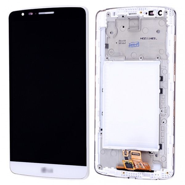 LG G3 Stylus LCD Ekran Dokunmatik Panel Çıtalı Beyaz