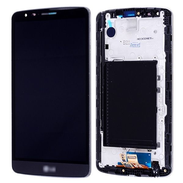 LG G3 Stylus LCD Ekran Dokunmatik Panel Çıtalı Siyah