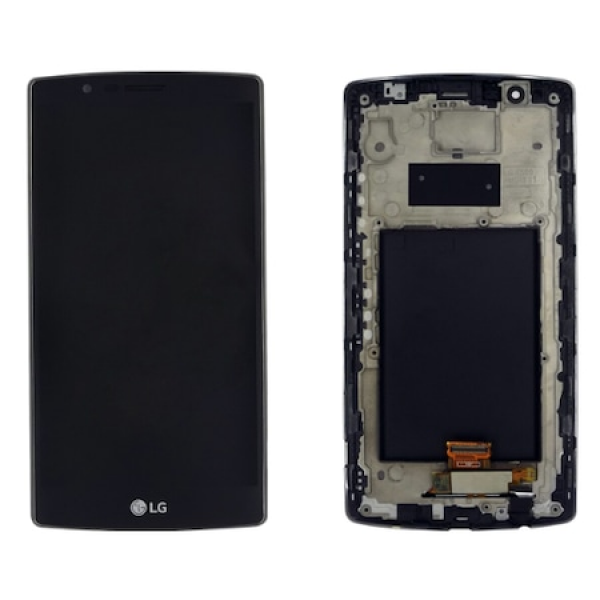 LG G4 LCD Ekran Dokunmatik Panel Çıtalı Siyah