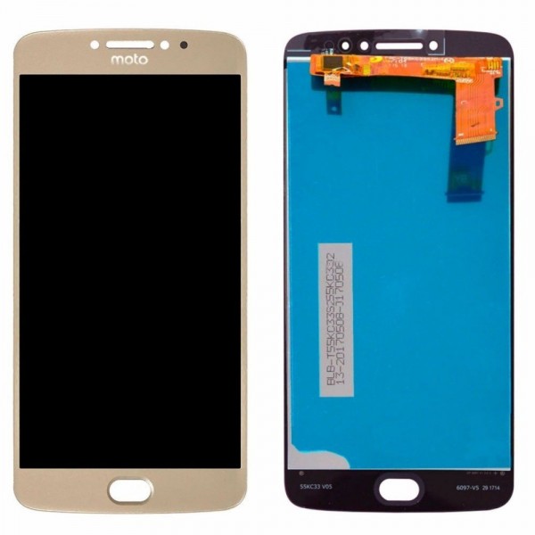 Motorola E4 LCD Ekran Dokunmatik Panel Gold OEM