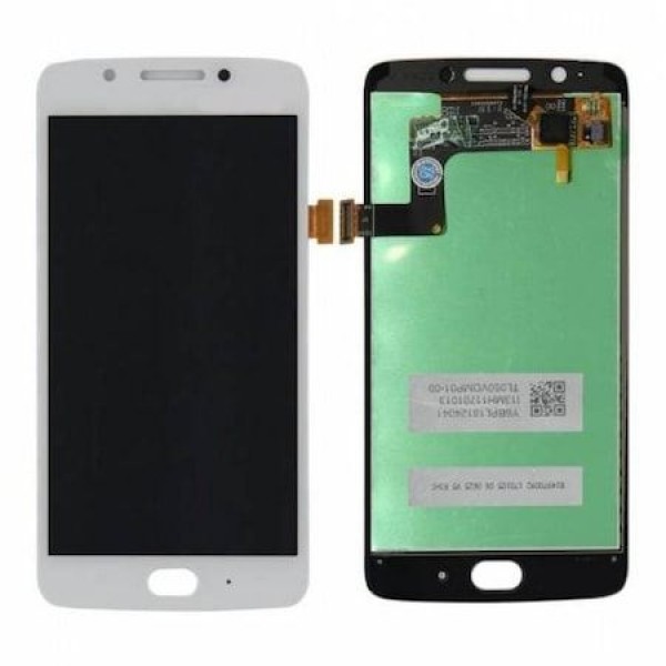 Motorola G5 LCD Ekran Dokunmatik Panel Beyaz OEM