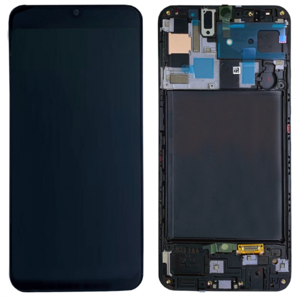 Samsung Galaxy A2 Core SM-A260 LCD Ekran Dokunmatik Servis Orjinali Çıtalı