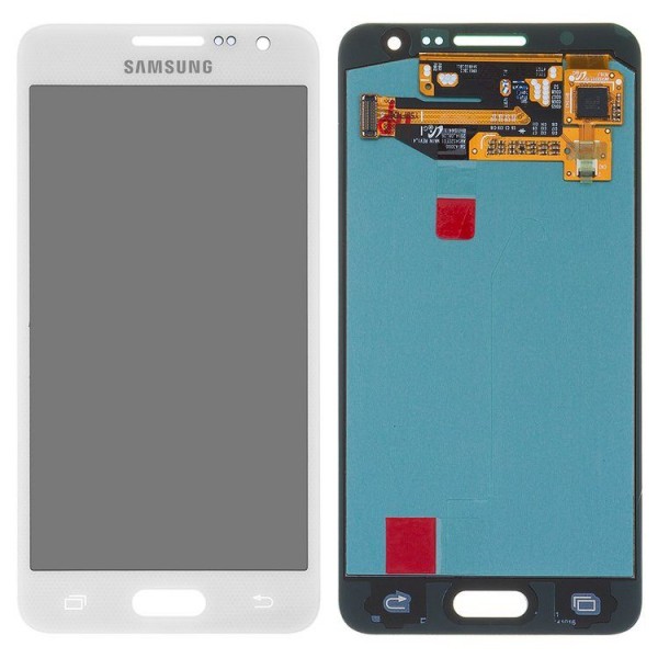 Samsung Galaxy A3 SM-A300 LCD Ekran Dokunmatik Servis Orjinali Beyaz