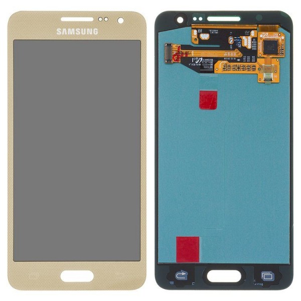 Samsung Galaxy A3 SM-A300 LCD Ekran Dokunmatik Servis Orjinali Gold