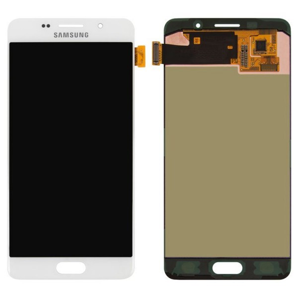 Samsung Galaxy A5 2016 SM-A510 LCD Ekran Dokunmatik Servis Orijinali Beyaz