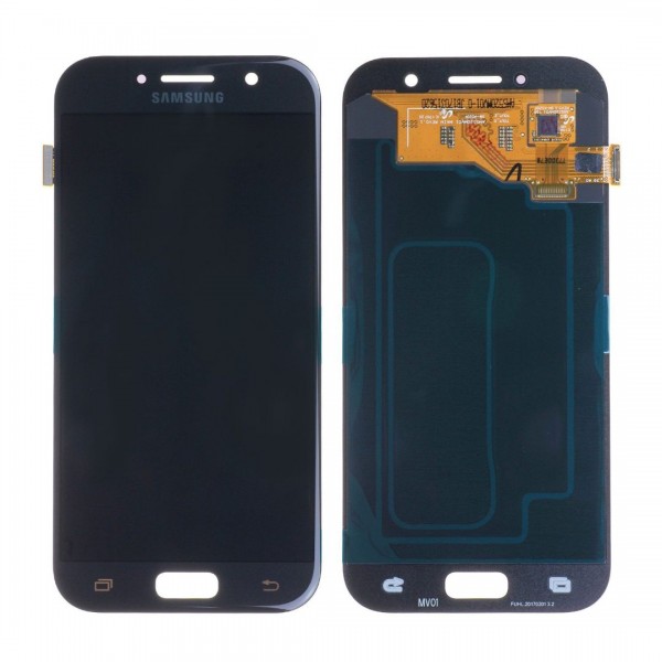 Samsung Galaxy A5 2017 SM-A520 LCD Ekran Dokunmatik Servis Orijinali Siyah