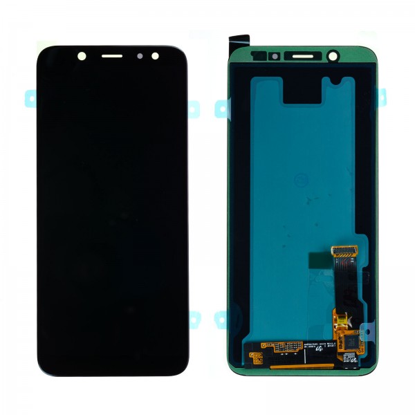 Samsung Galaxy A6 A600 LCD Ekran Dokunmatik Servis Orjinali Siyah