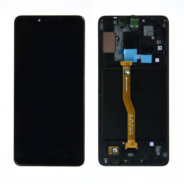 Samsung Galaxy A9 2018 SM-A920 LCD Ekran Dokunmatik Servis Orjinali Siyah