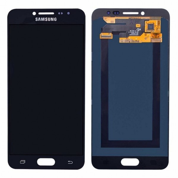 Samsung Galaxy C7 Pro SM-C701 LCD Ekran Dokunmatik Panel Servis Siyah