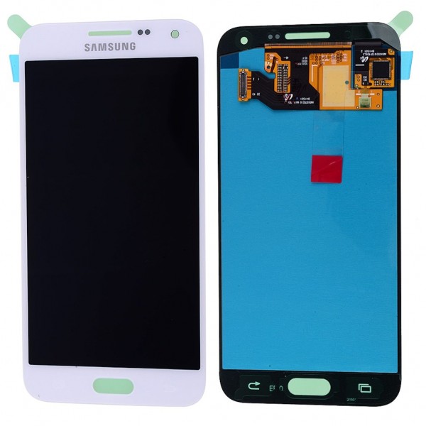 Samsung Galaxy E5 SM-E500 LCD Ekran Dokunmatik Servis Orijinali Beyaz