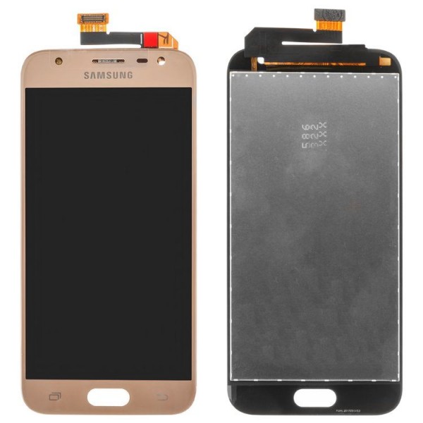 Samsung Galaxy J3 Pro SM-J330 LCD Ekran Dokunmatik Servis Orijinali Gold