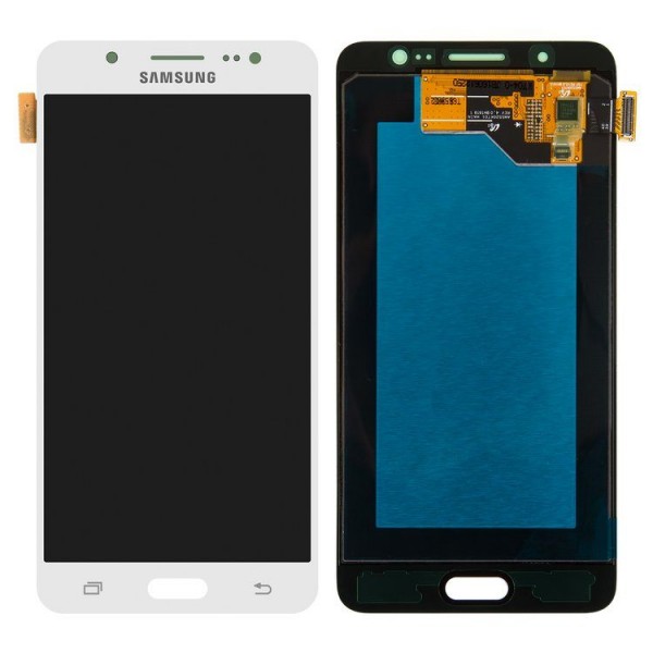 Samsung Galaxy J5 2016 SM-J510 LCD Ekran Dokunmatik Servis Orijinali Beyaz