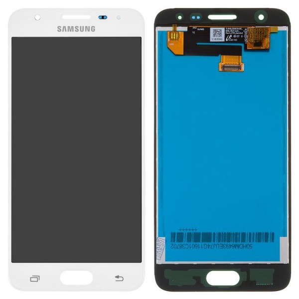 Samsung Galaxy J5 Prime SM-G570 LCD Ekran Dokunmatik Servis Orijinali Beyaz