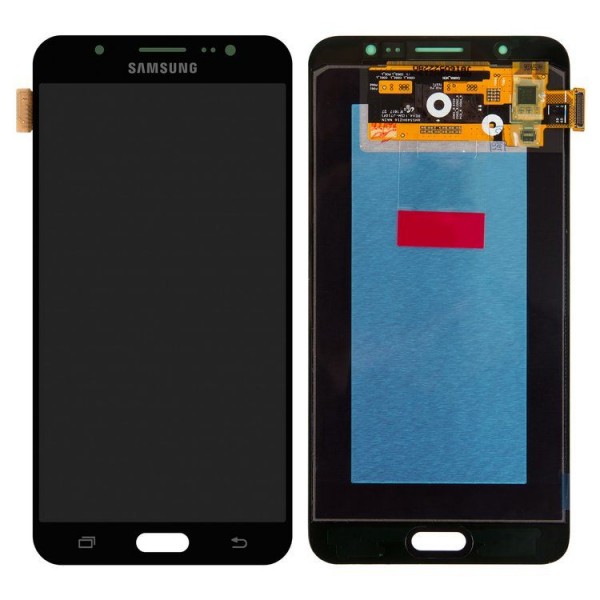 Samsung Galaxy J7 2016 SM-J710 LCD Ekran Dokunmatik Servis Orijinali Siyah