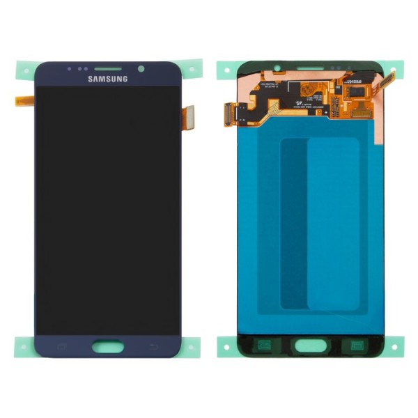 Samsung Galaxy Note 5 SM-N920 LCD Ekran Dokunmatik Servis Orjinali Siyah