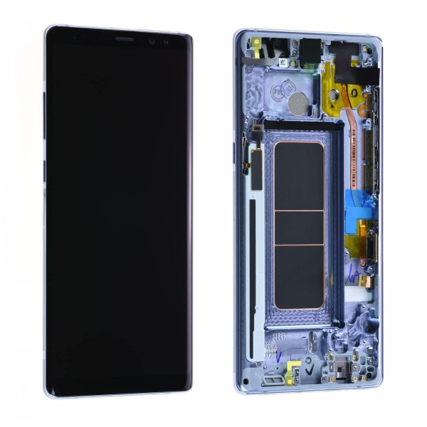 Samsung Galaxy Note 8 SM-N950 LCD Ekran Dokunmatik Servis Orjinali Orkide Gri