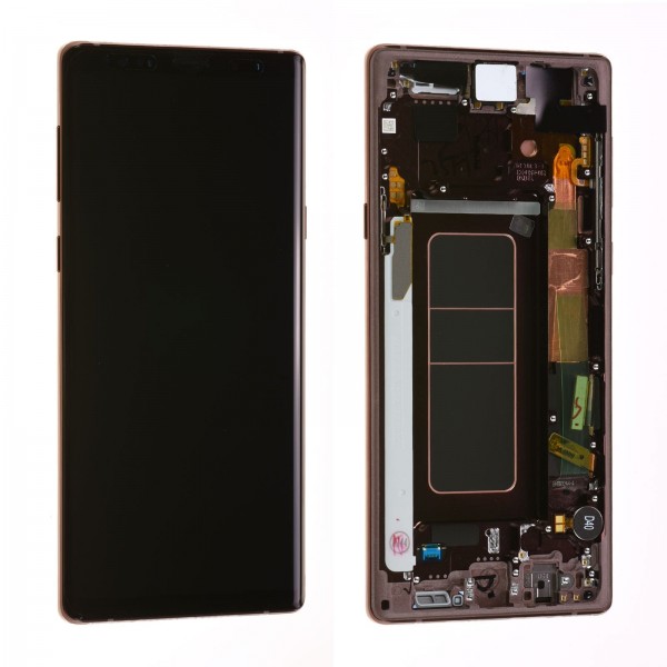 Samsung Galaxy Note 9 SM-N960 LCD Ekran Dokunmatik Servis Orjinali Gold