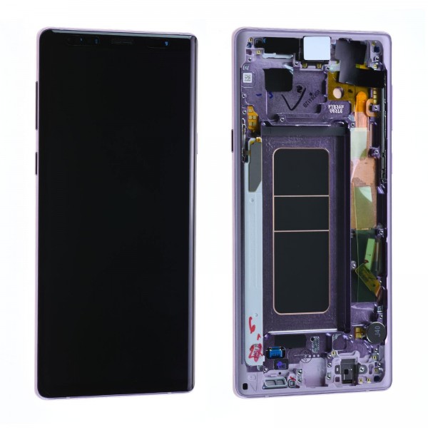 Samsung Galaxy Note 9 SM-N960 LCD Ekran Dokunmatik Servis Orjinali Mor