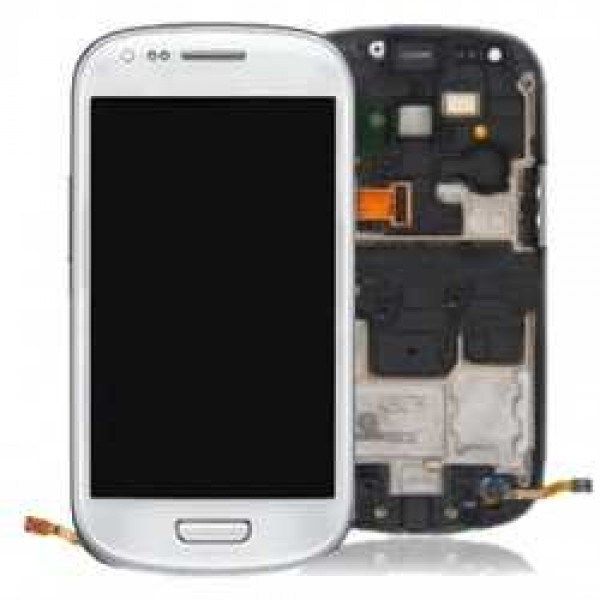 Samsung Galaxy S3 Mini LCD Ekran + Dokunmatik Panel Beyaz
