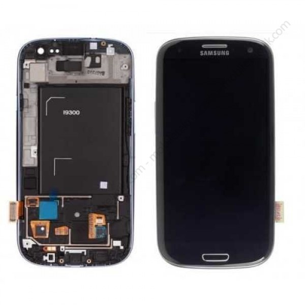 Samsung Galaxy S3 LCD Ekran + Dokunmatik Panel Siyah