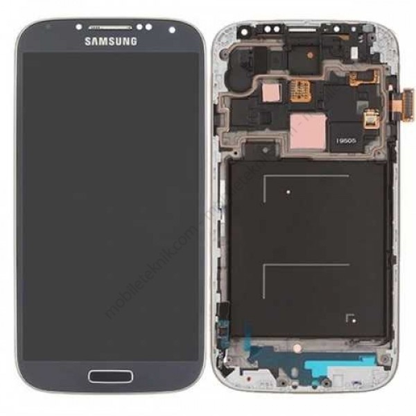 Samsung Galaxy S4 LCD Ekran Dokunmatik Lacivert