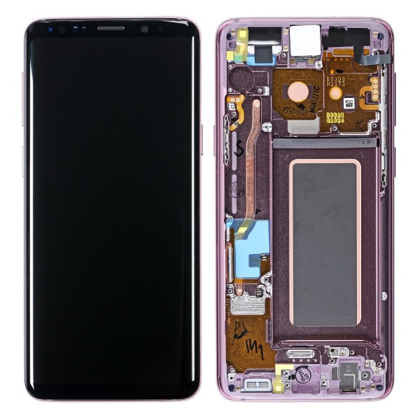 Samsung Galaxy S9 SM-G960 LCD Ekran Dokunmatik Servis Orjinali Mor