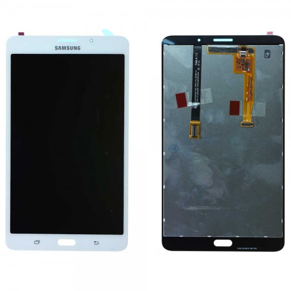Samsung Galaxy Tab A 2016 T285 LCD Ekran Dokunmatik Panel Beyaz OEM