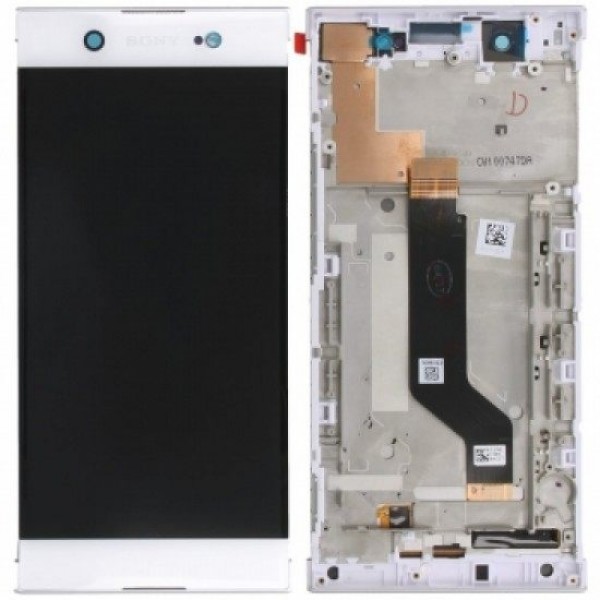 Sony Xperia XA1 Ultra LCD Ekran Dokunmatik Panel Orijinal Beyaz